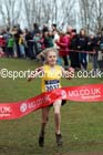 Under-13 girls winner Inter Counties Cross Country, Cofton Park, Birmingham. Photo: David T. Hewitson/Sports for All Pics